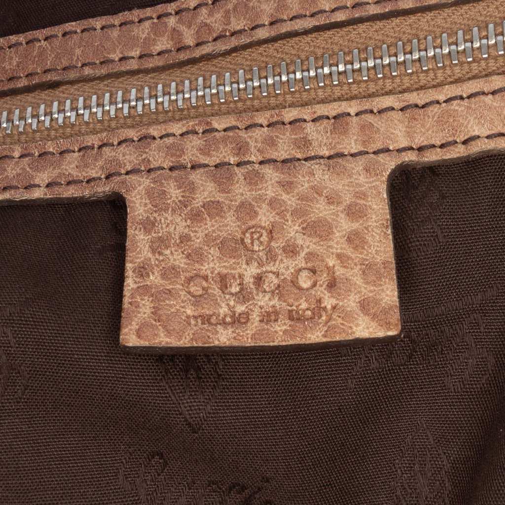 Gucci Medium GG Canvas Bamboo Bar Tote - 5