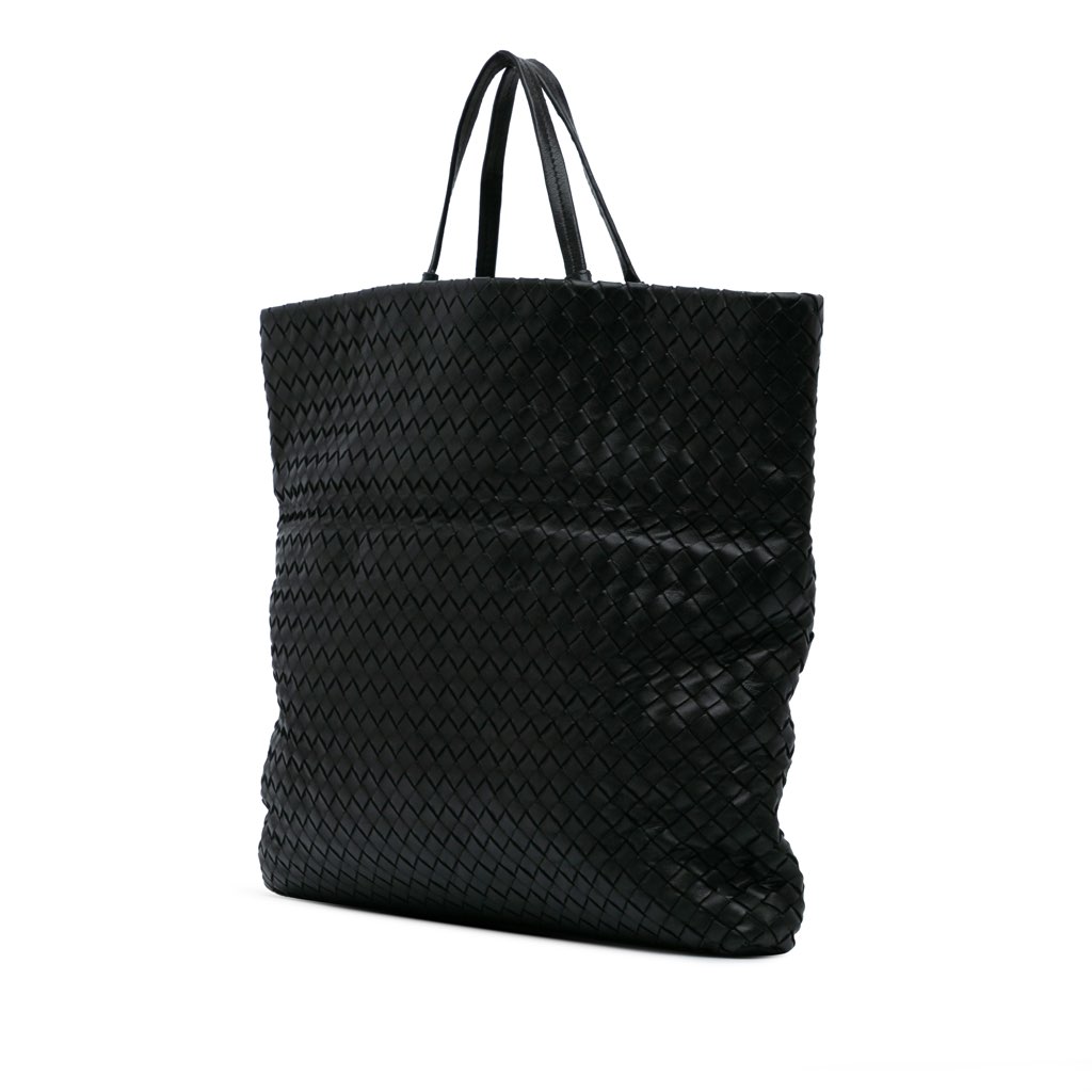 Bottega Veneta Nappa Intrecciato Fold Over Satchel - 2