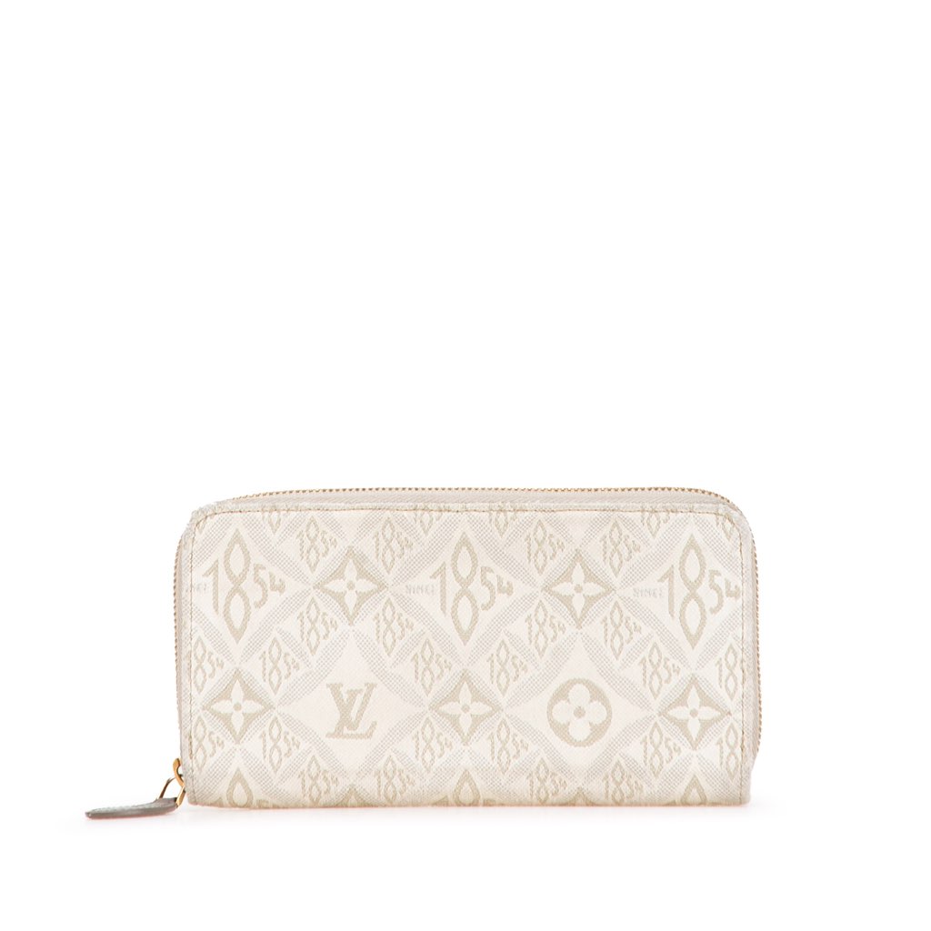 Louis Vuitton Monogram Jacquard Since 1854 Zippy Wallet
