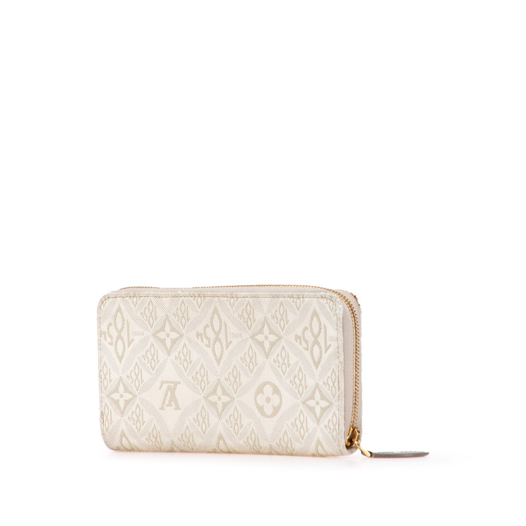 Louis Vuitton Monogram Jacquard Since 1854 Zippy Wallet - 2