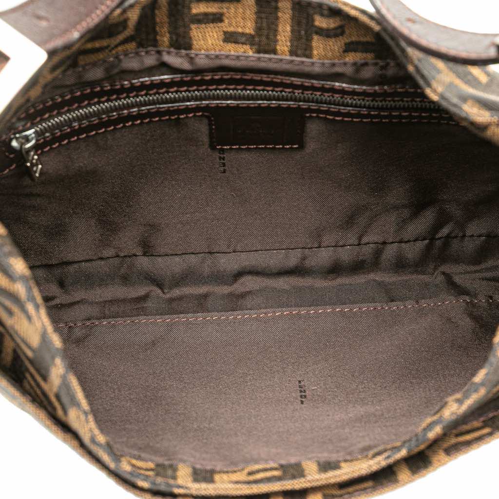 Fendi Zucca Canvas Shoulder Bag - 4