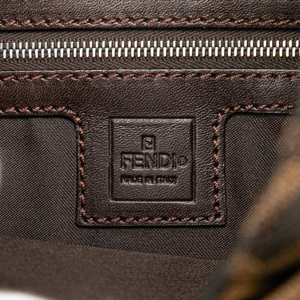 Fendi Zucca Canvas Shoulder Bag - 5