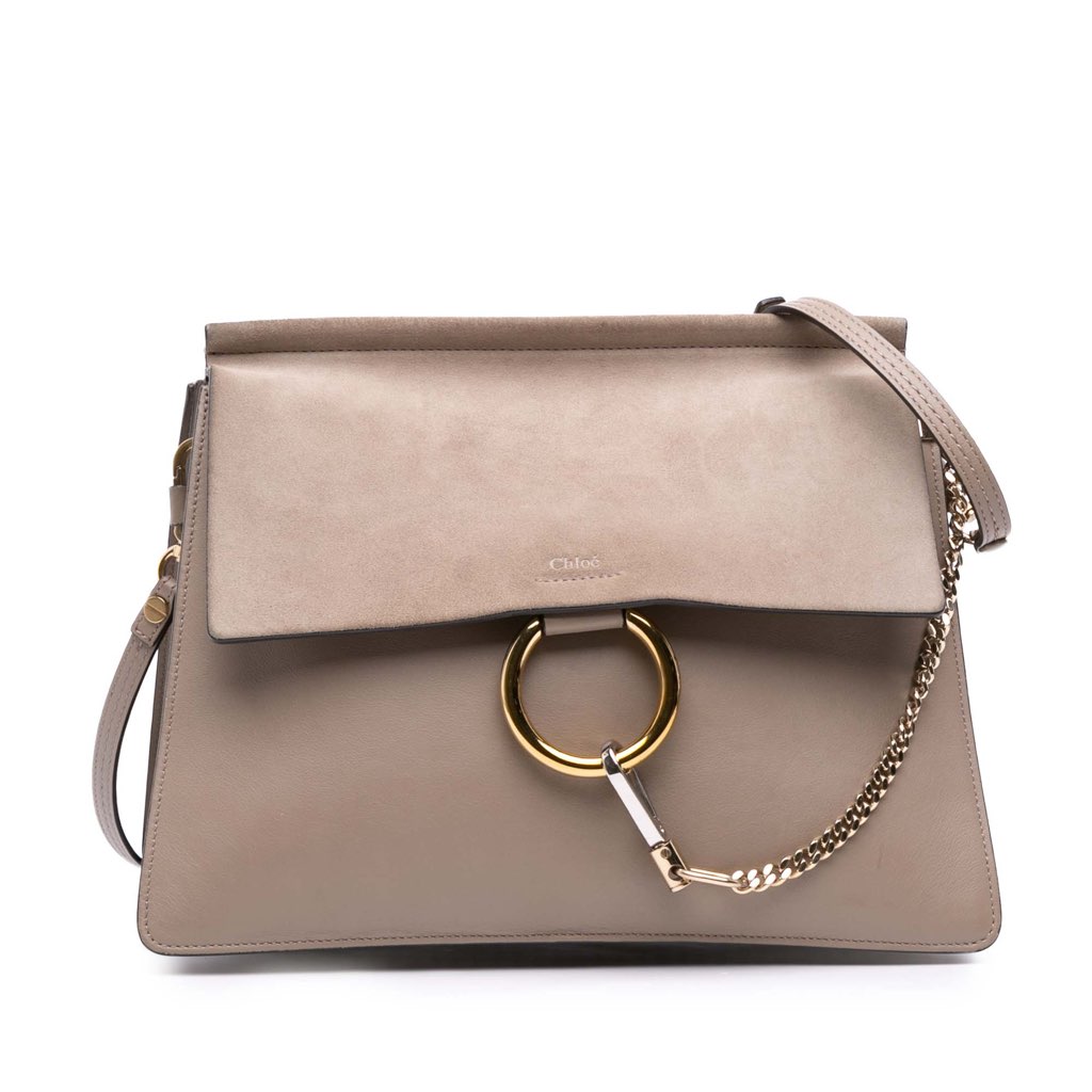 Chloé Medium Leather Faye Shoulder Bag