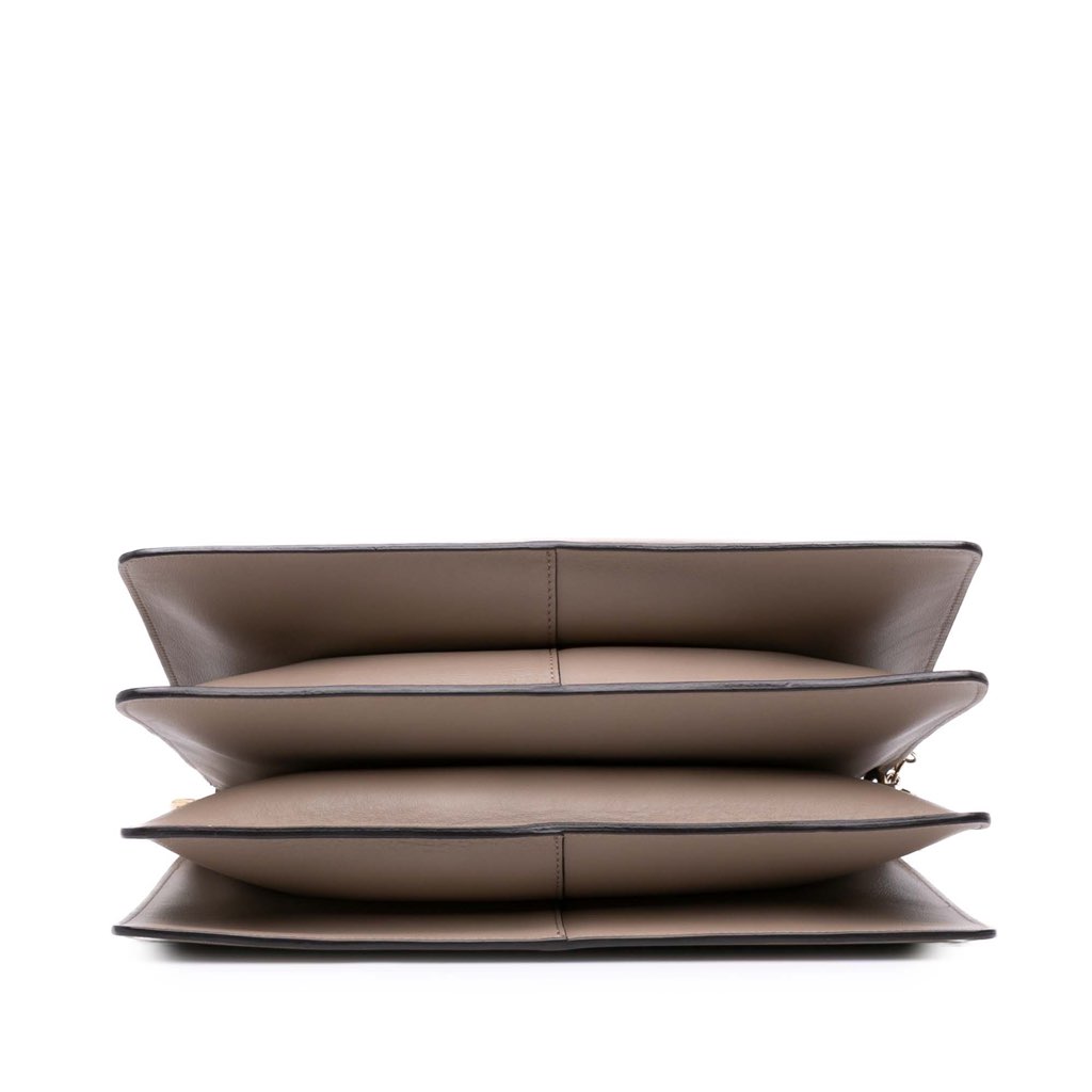 Chloé Medium Leather Faye Shoulder Bag - 3