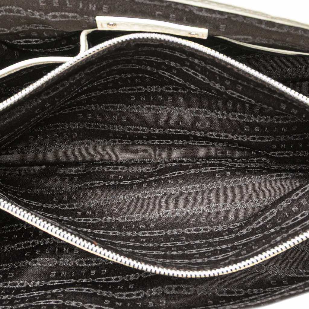 Celine Macadam Denim Boogie Handbag - 4