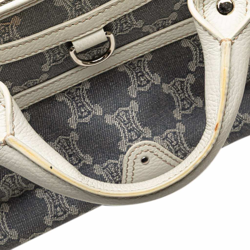 Celine Macadam Denim Boogie Handbag - Image 12
