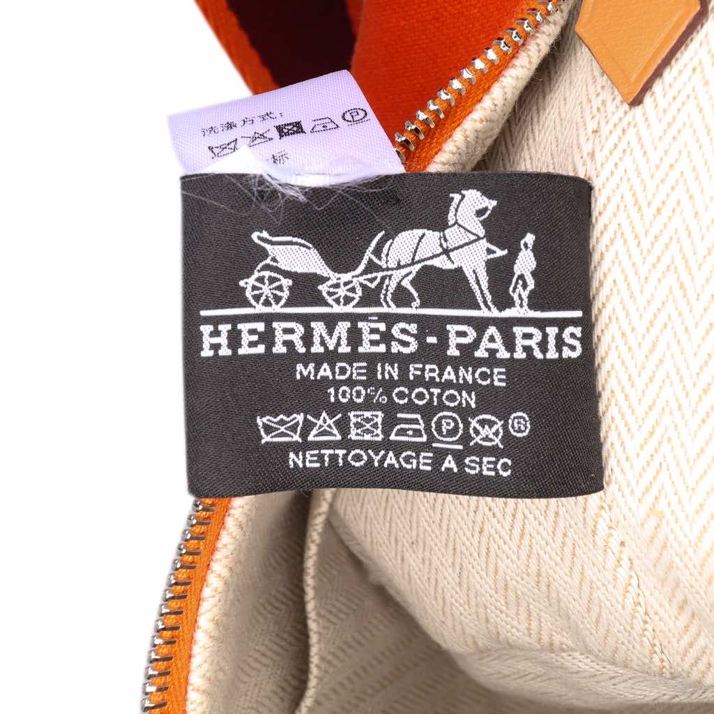 Hermès Small Canvas Bride A Brac Case - 5