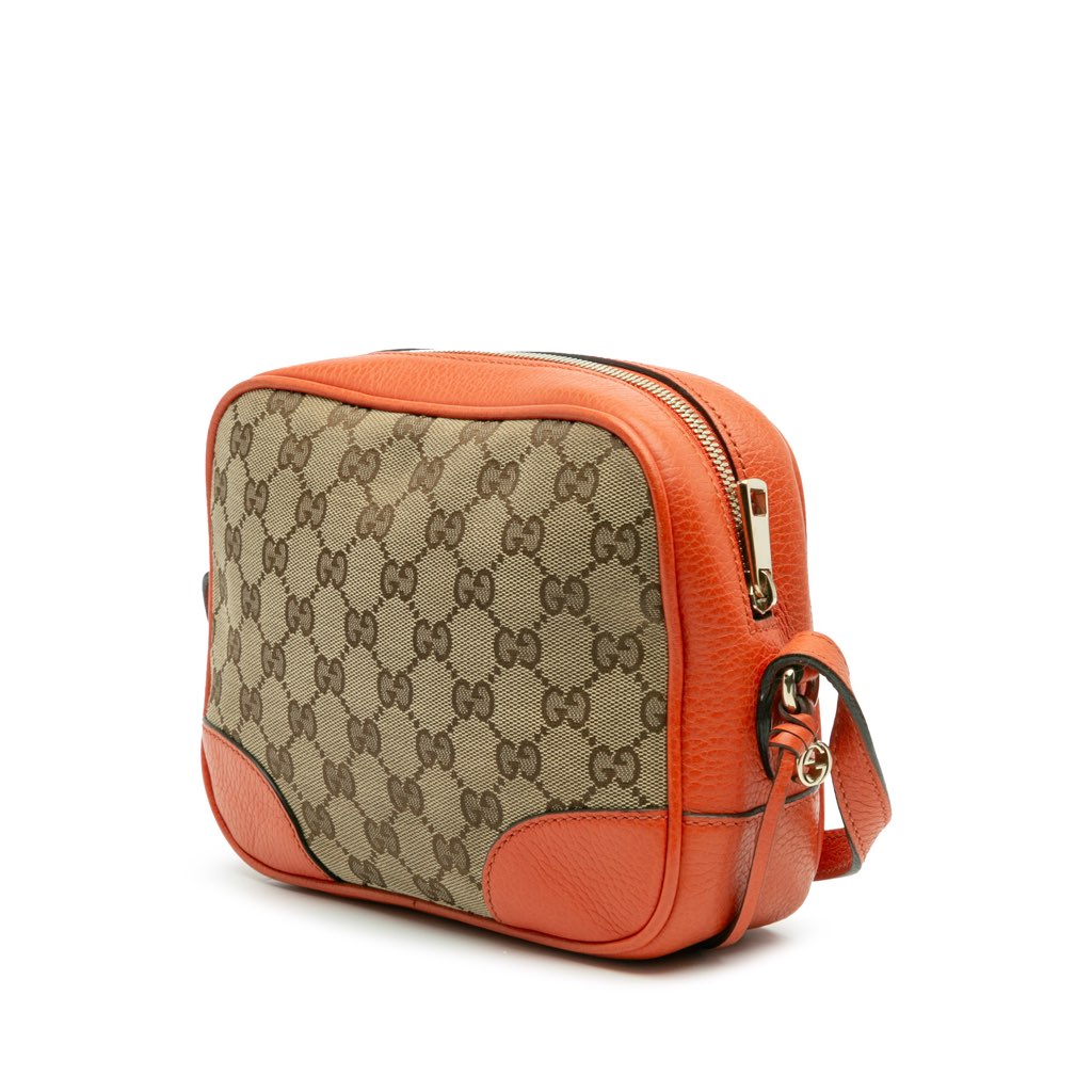 Gucci GG Canvas Bree Crossbody - Back view