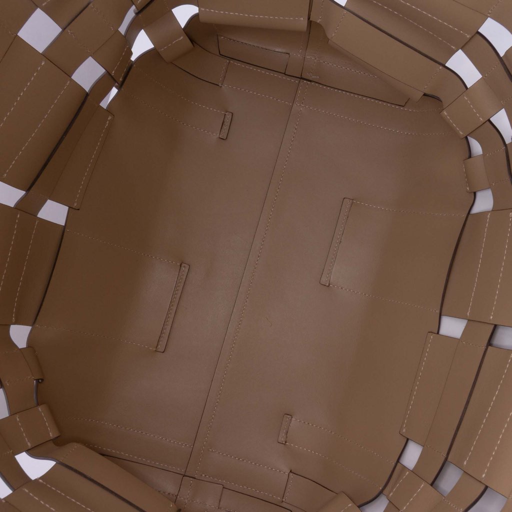 Burberry Large Leather Foster Tote - 4