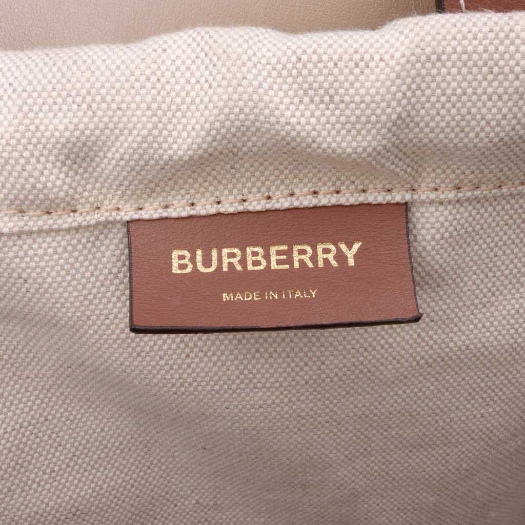 Burberry Large Leather Foster Tote - Detail 1