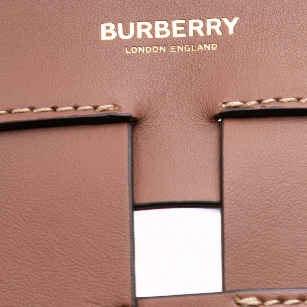 Burberry Large Leather Foster Tote - Image 11