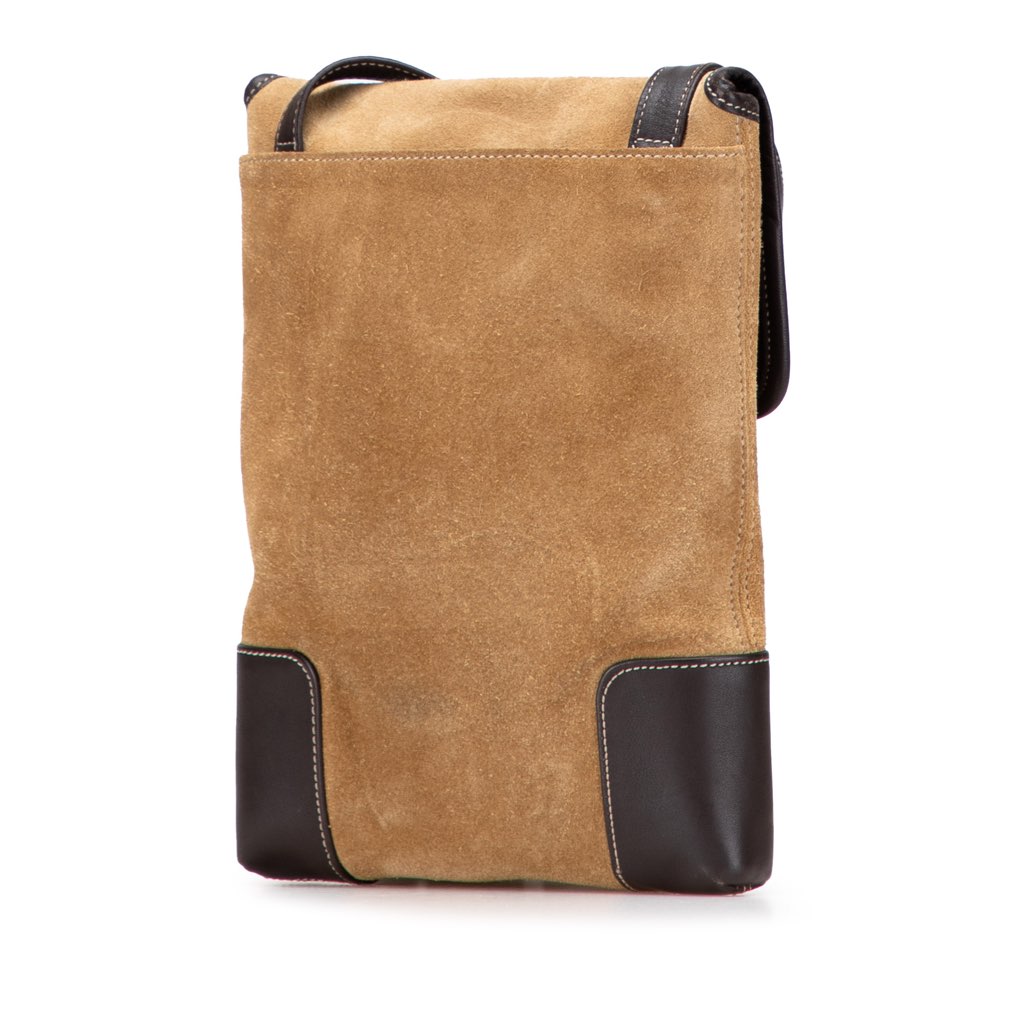 Loewe Suede Anagram Crossbody - 2