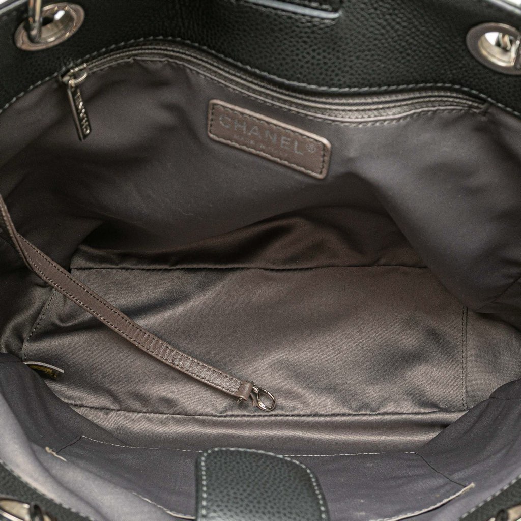 Chanel Caviar Vertical Grand Shopping Tote - 4