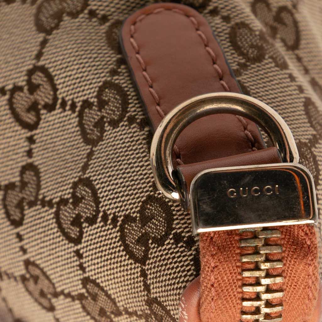 Gucci GG Canvas Heart Bit Satchel - Image 14