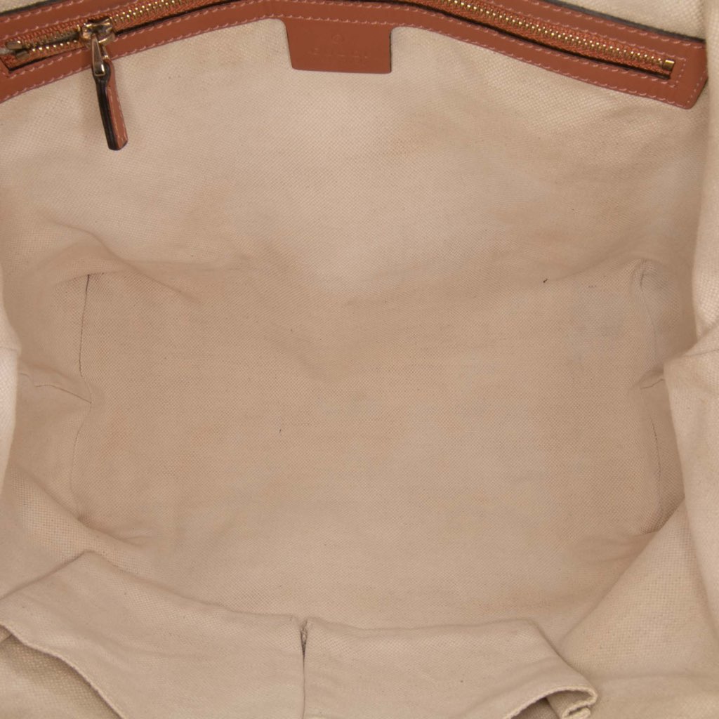 Gucci GG Canvas Heart Bit Satchel - 4