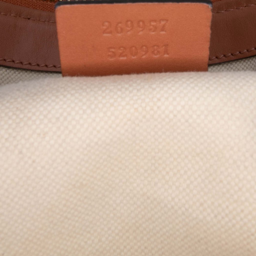 Gucci GG Canvas Heart Bit Satchel - Detail 1