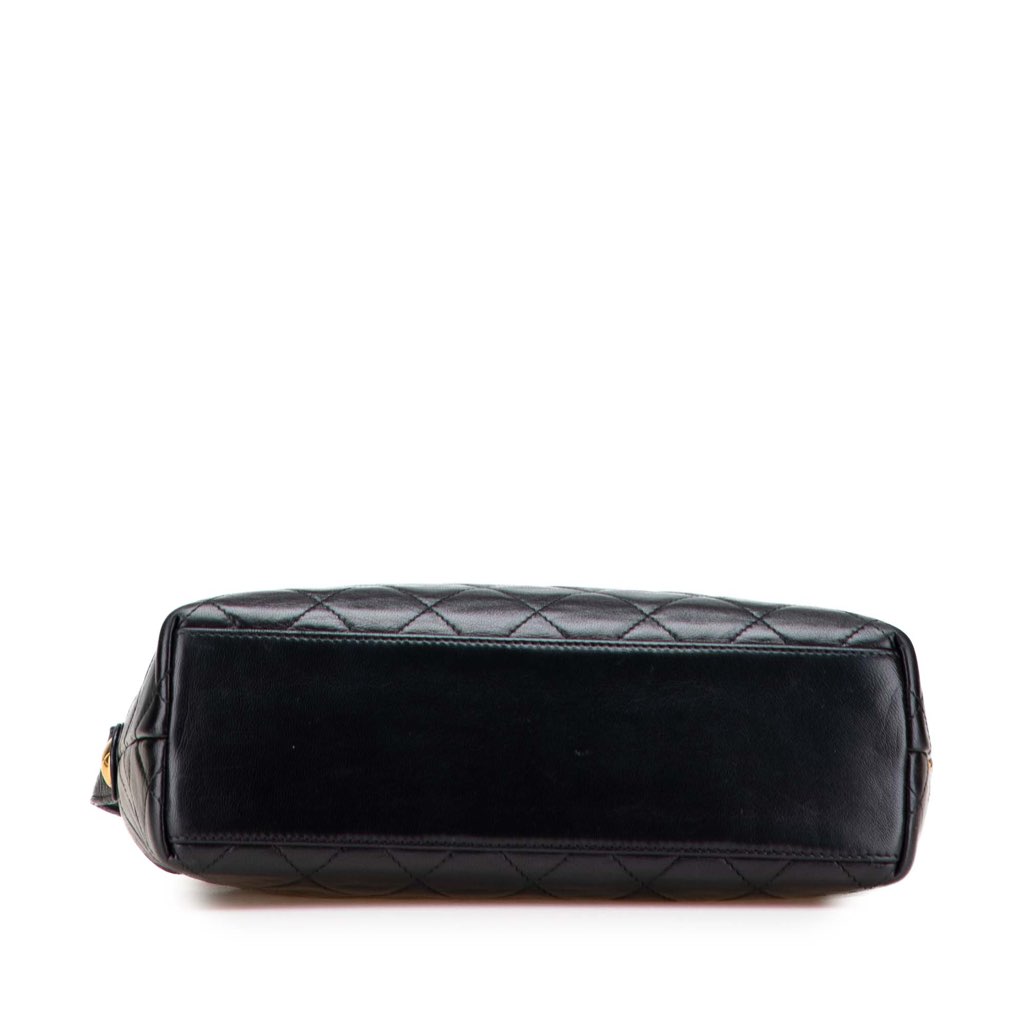 Chanel CC Quilted Lambskin Crossbody - Image 6