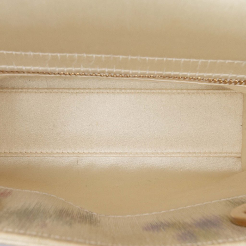 Dior Mini Satin Floral Crystal Lady Dior - 4