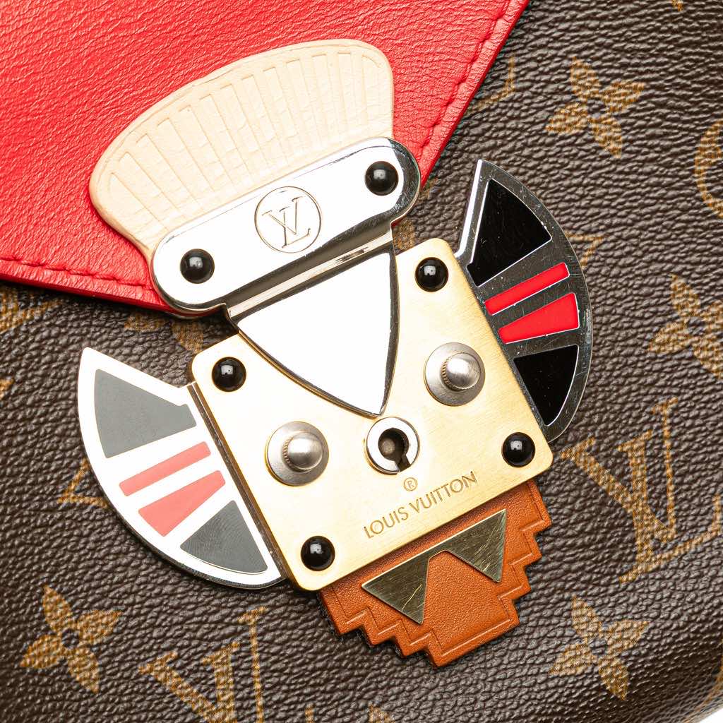 Louis Vuitton Monogram Tribal Mask Pochette PM - Image 10