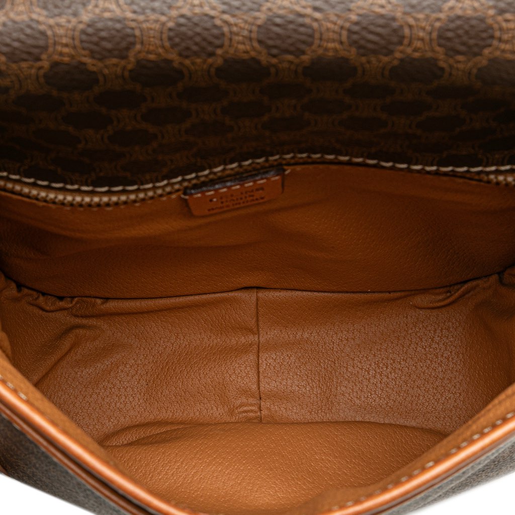 Celine Macadam Coated Canvas Crossbody - 4