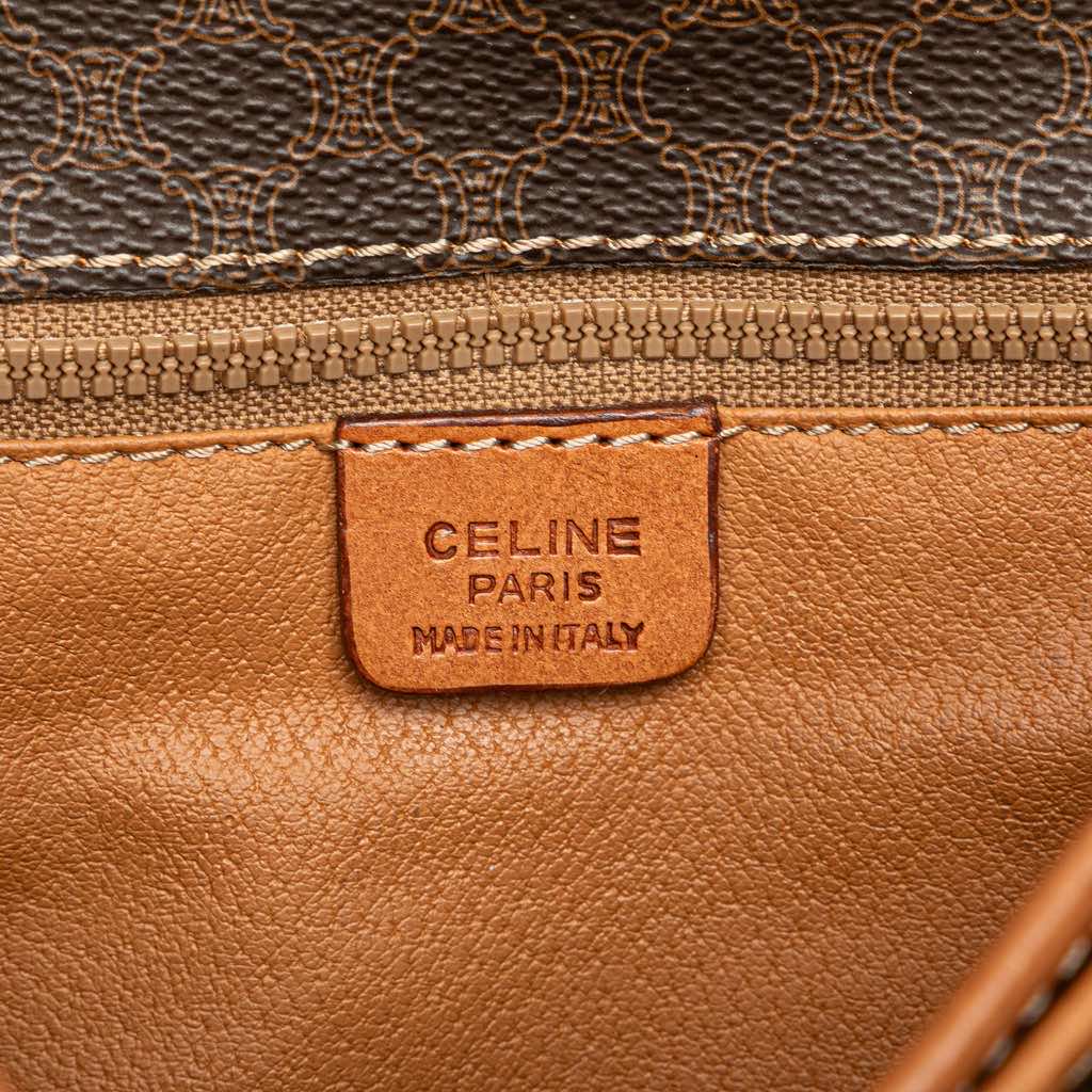 Celine Macadam Coated Canvas Crossbody - Side view