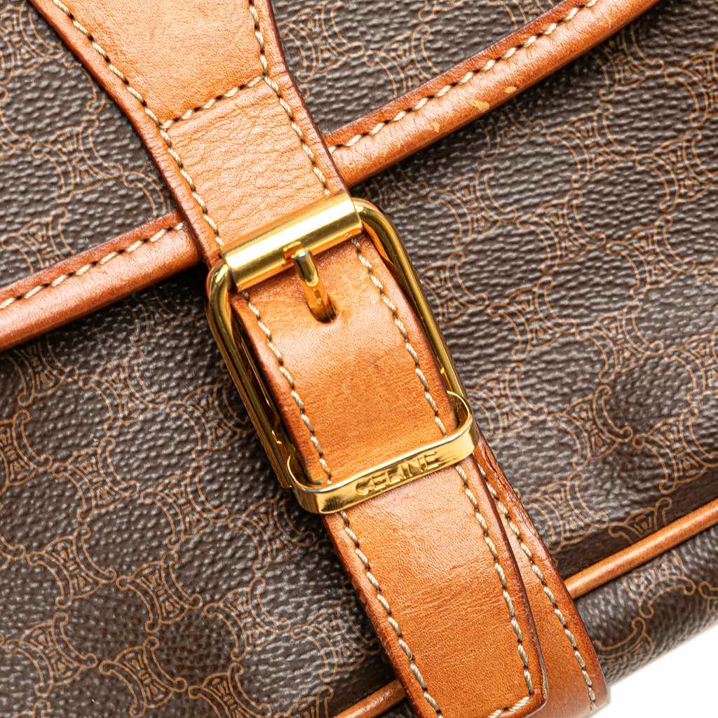 Celine Macadam Coated Canvas Crossbody - Image 10