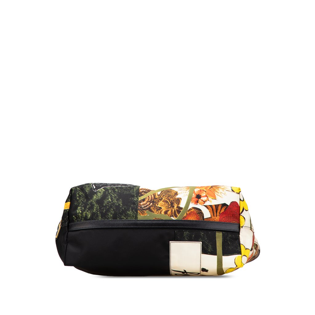 Prada Tessuto Flower Collage Tote - 3