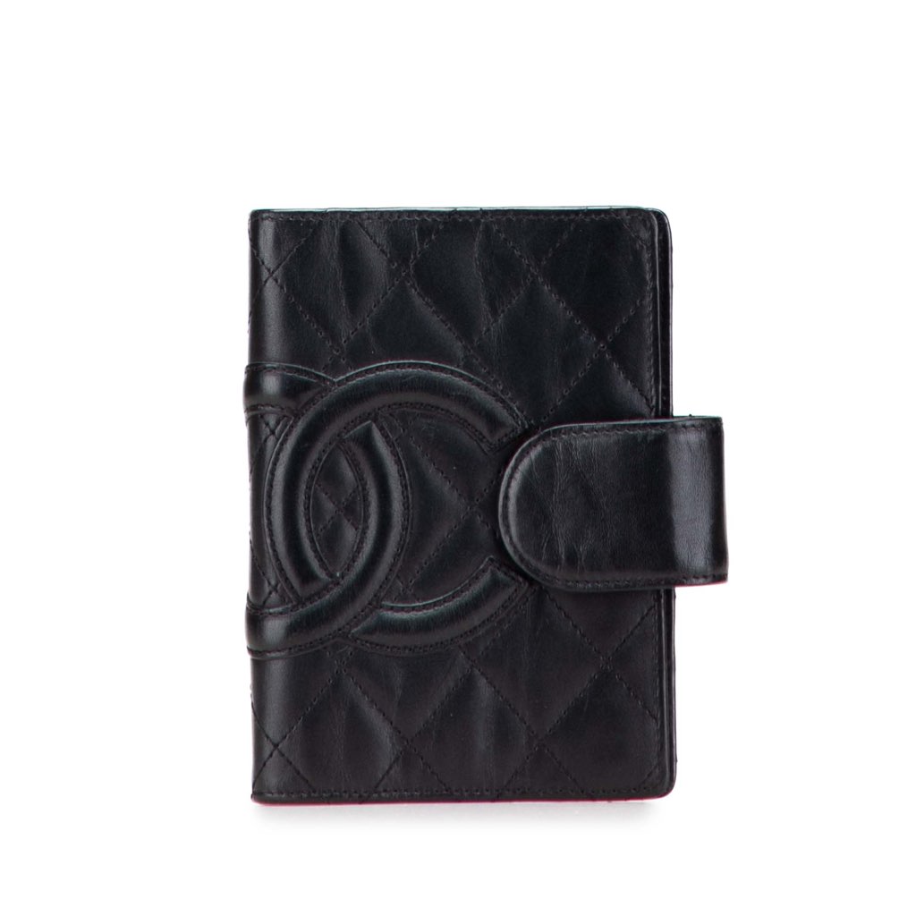 Chanel Cambon Ligne Quilted Lambskin Notebook Cover