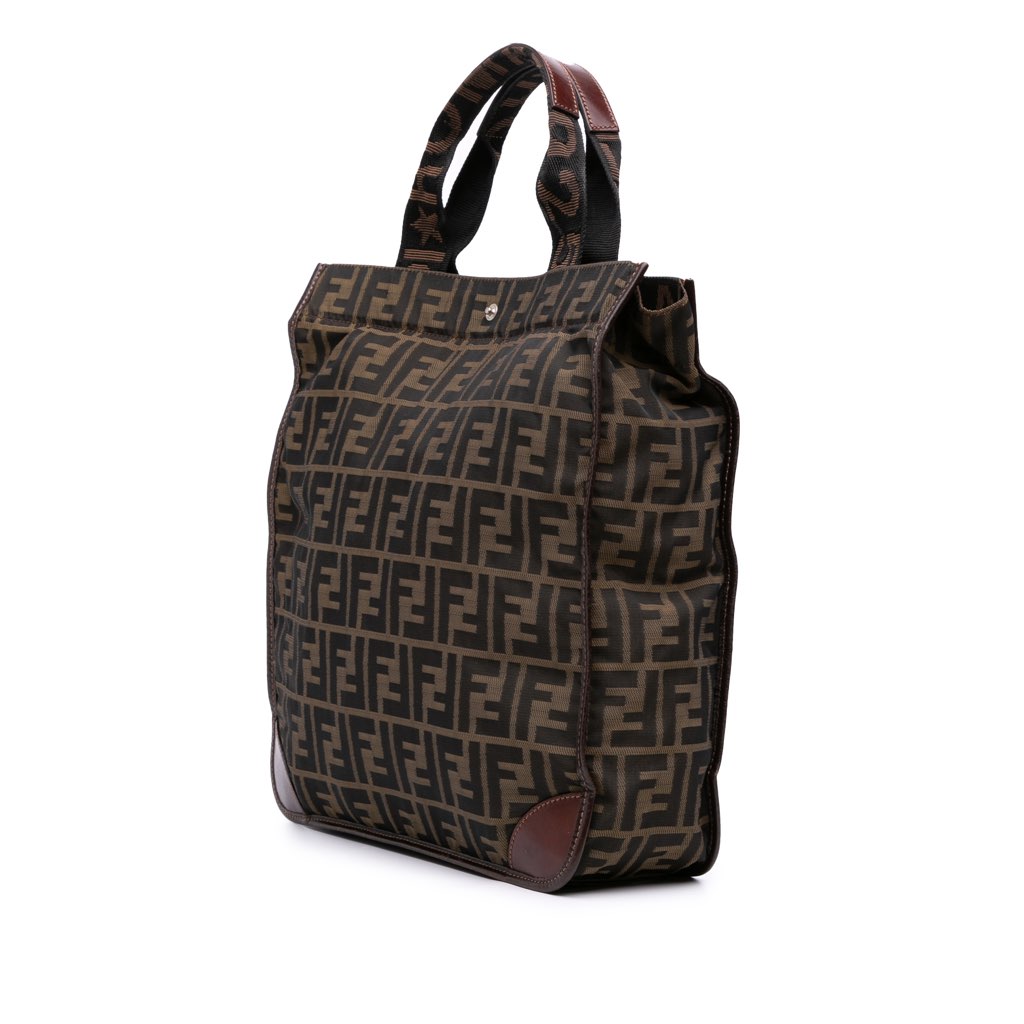 Fendi Zucca Canvas Shopping Tote - 2