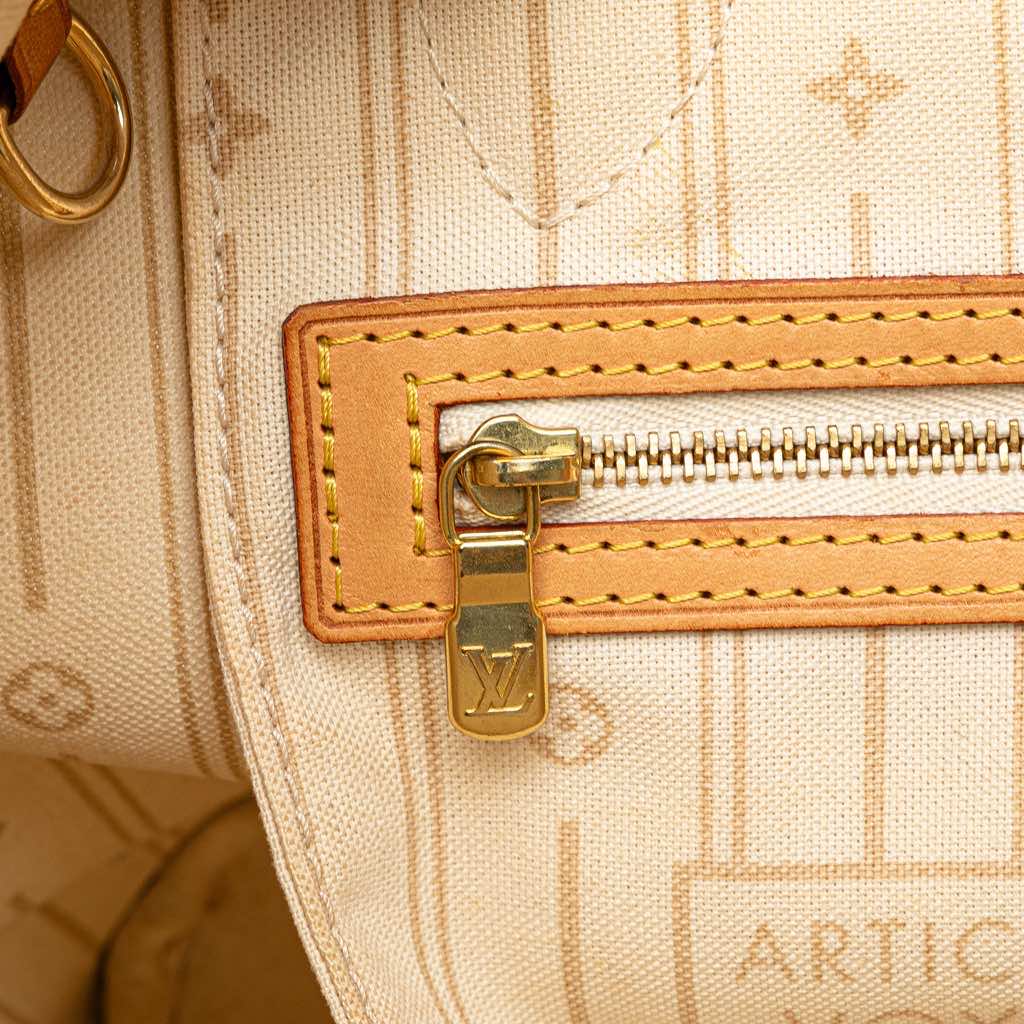 Louis Vuitton Damier Azur Neverfull PM - Detail 2