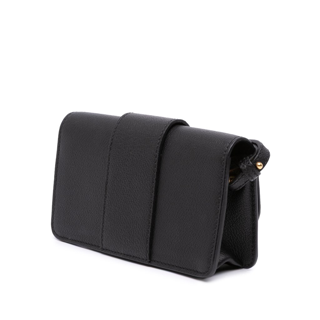 Burberry Mini Soft Grain Calfskin Buckle Crossbody - 2