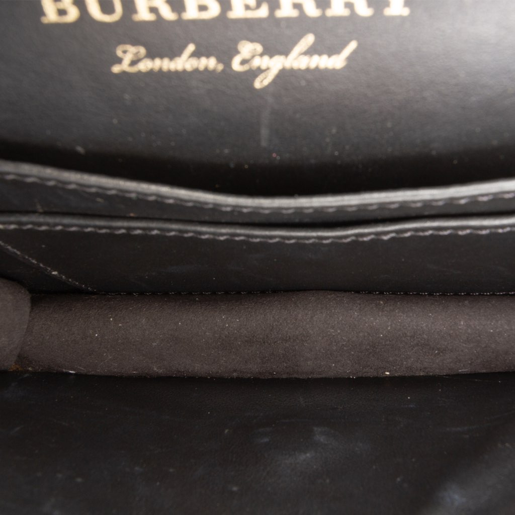 Burberry Mini Soft Grain Calfskin Buckle Crossbody - 4