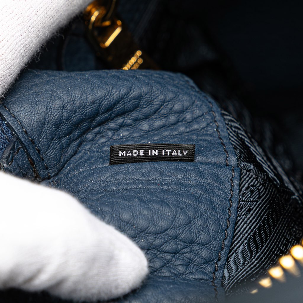 Prada Vitello Daino Sacca 2 Manici Convertible Tote - Detail 1