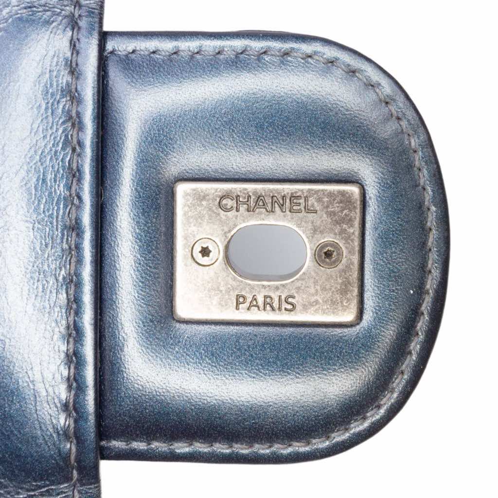 Chanel Medium Quilted Glazed Calfskin Coco Pleats Flap - Image 14