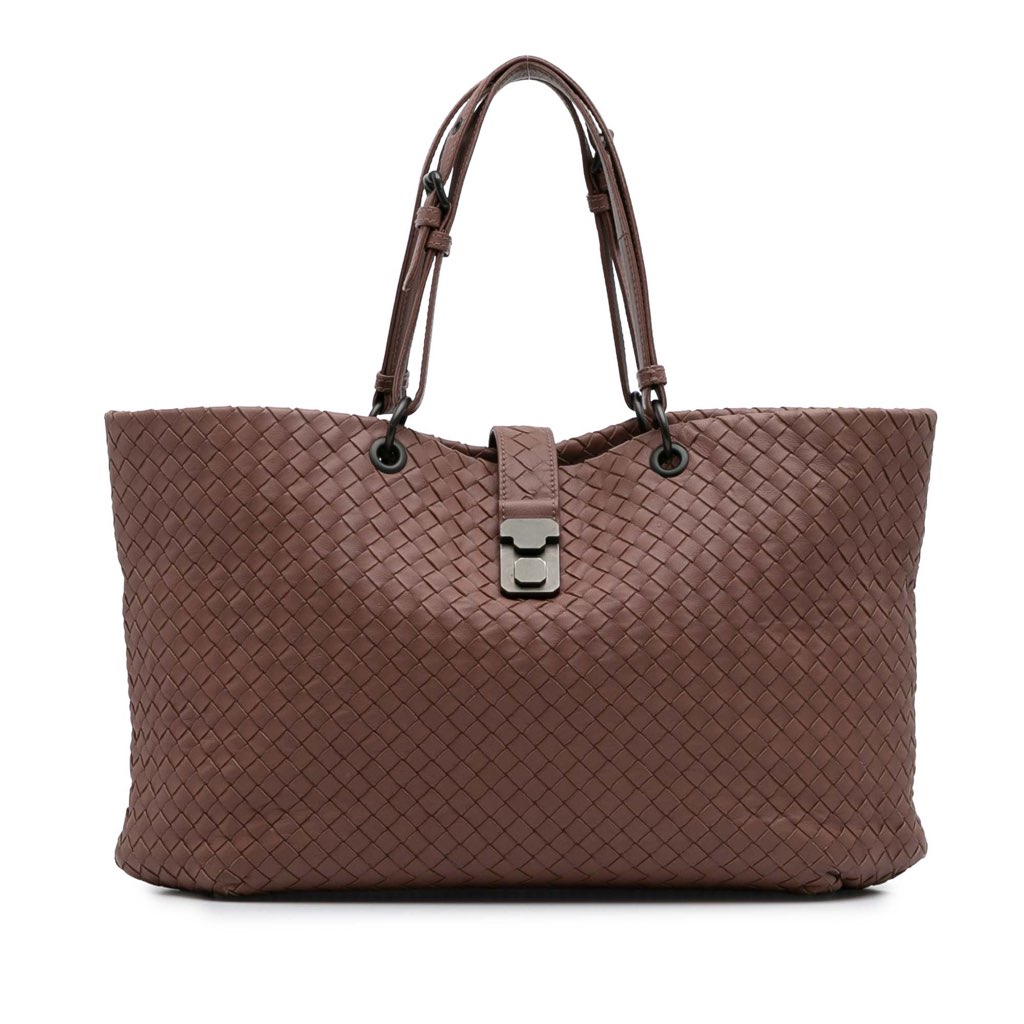 Bottega Veneta Large Nappa Intrecciato Capri Tote