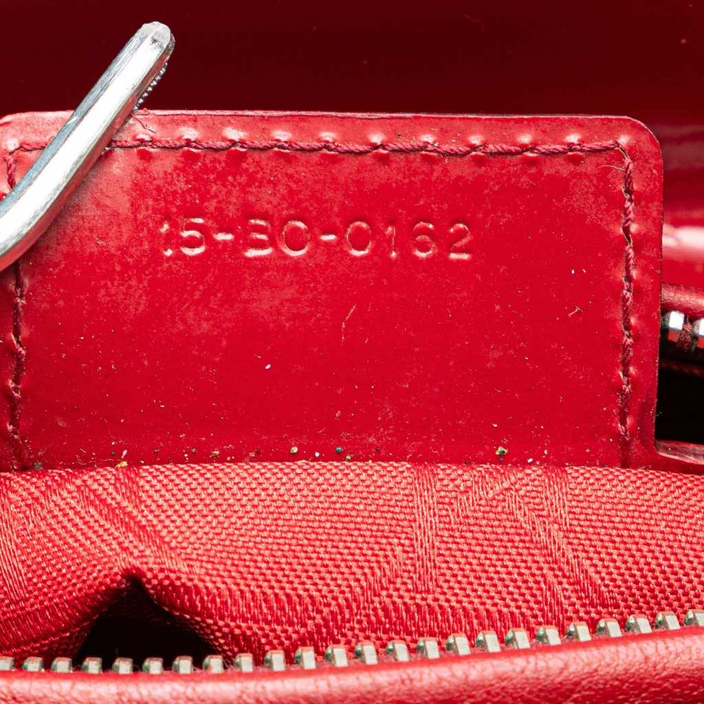 Dior Medium Patent Cannage Lady Dior - Detail 1