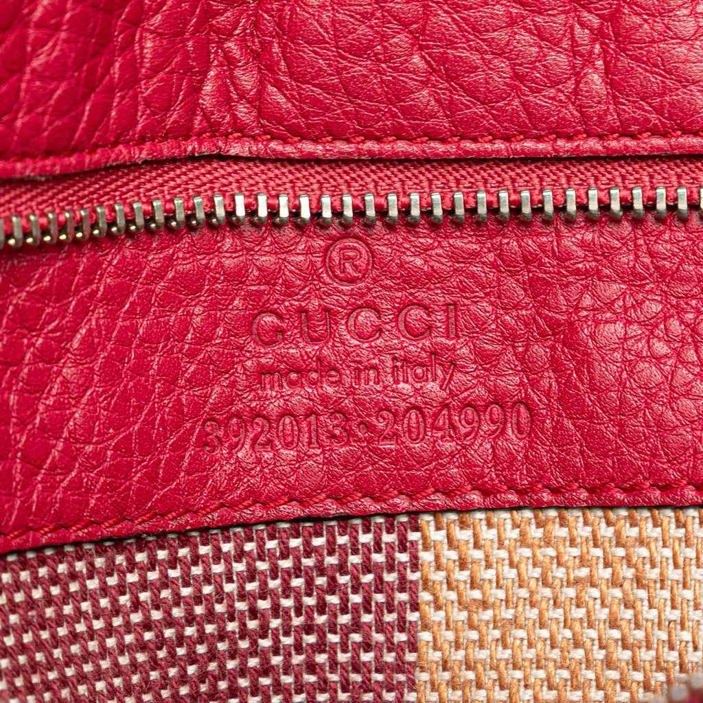 Gucci Medium Leather Bamboo Daily Satchel - Detail 1