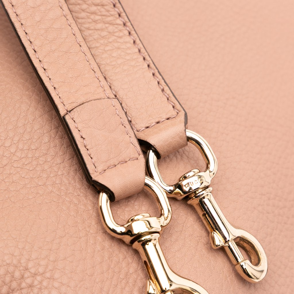 Gucci Medium Calfskin Bamboo Shopper Satchel - Detail 2