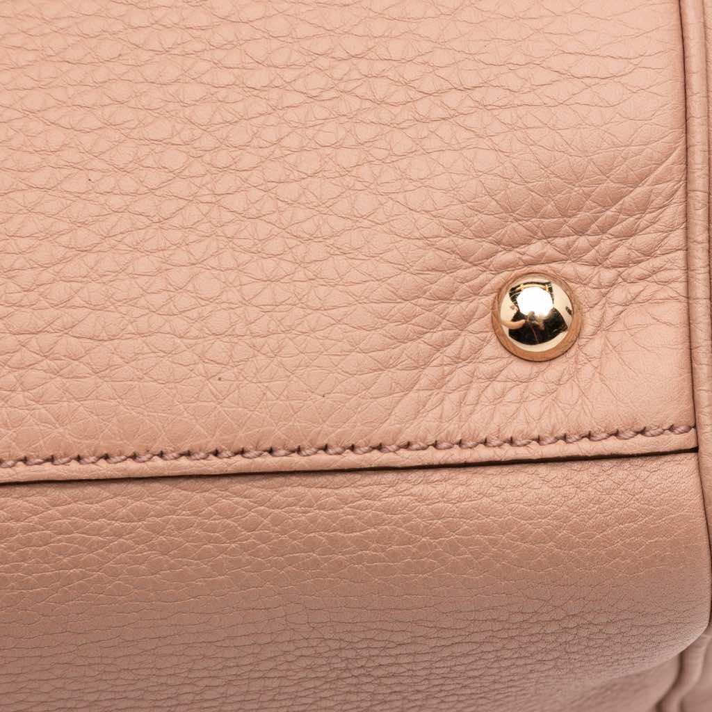 Gucci Medium Calfskin Bamboo Shopper Satchel - Image 11