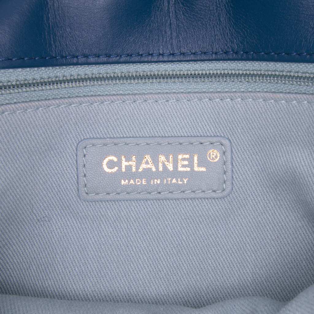 Chanel Medium Calfskin Coco Chevron Envelope Flap - Side view