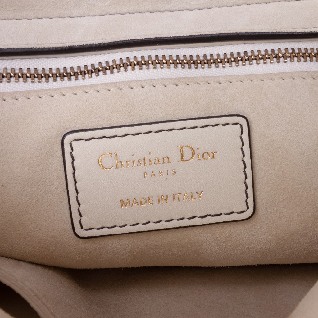 Dior Medium Calfskin Cannage Studded Supple Lady Dior - 5