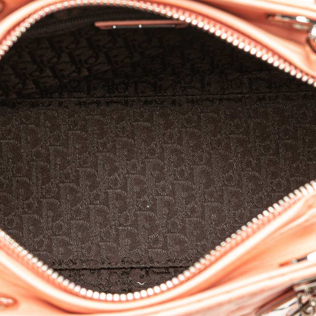 Dior Medium Lambskin Cannage Lady Dior - 4