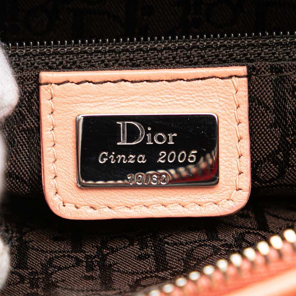 Dior Medium Lambskin Cannage Lady Dior - Side view