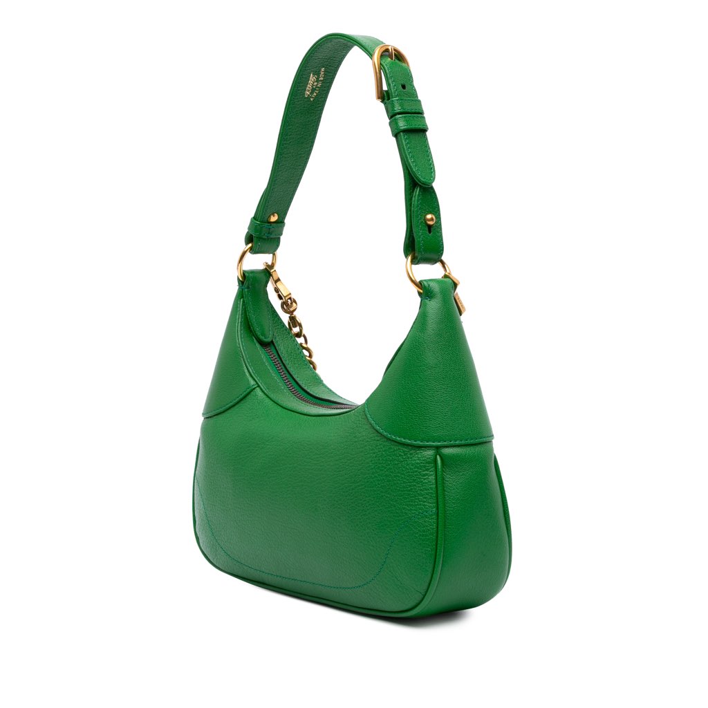 Gucci Small Leather Aphrodite Satchel - 2