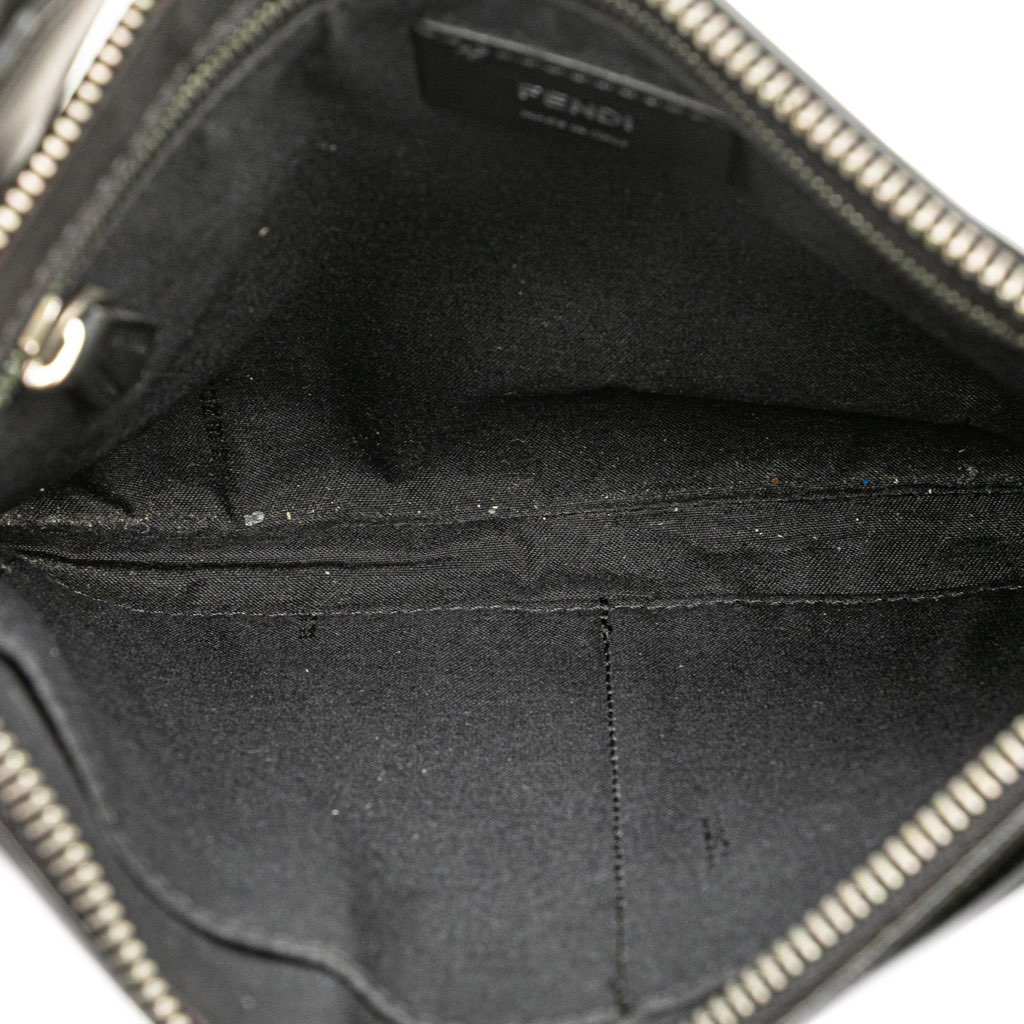 Fendi FF Embossed Leather 1974 Crossbody - 4