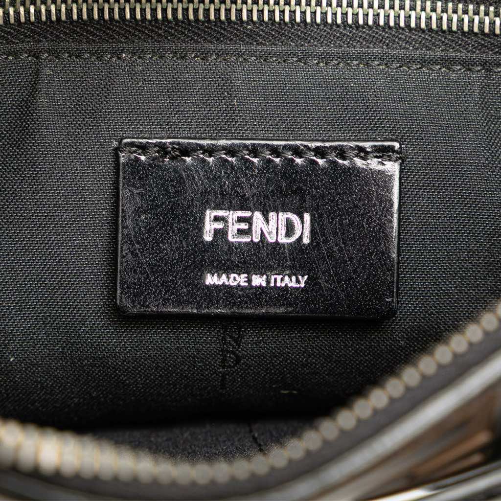 Fendi FF Embossed Leather 1974 Crossbody - Side view