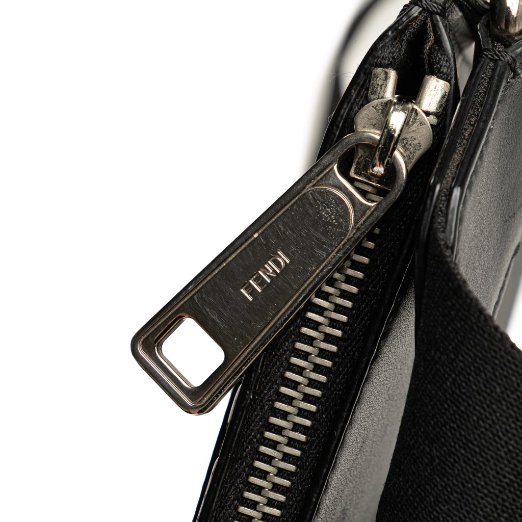 Fendi FF Embossed Leather 1974 Crossbody - Image 10