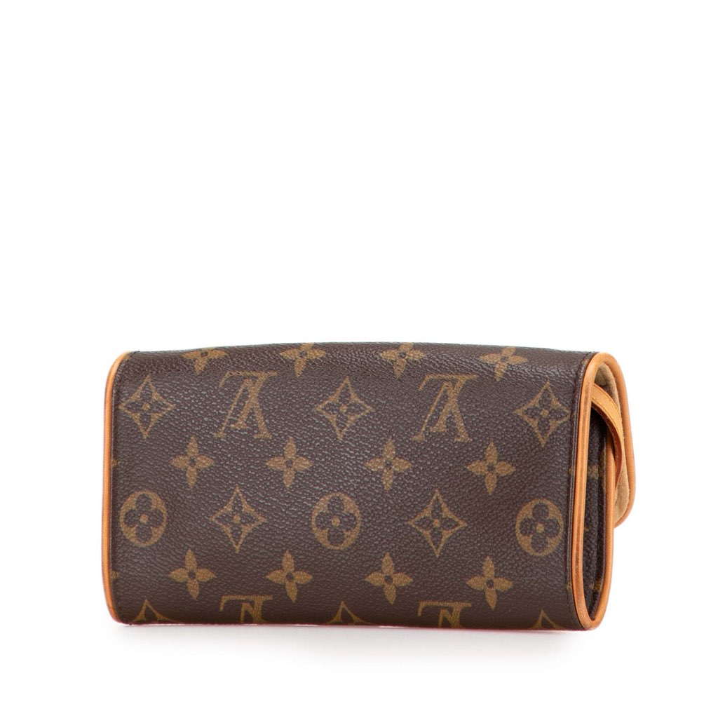 Louis Vuitton Monogram Pochette Twin PM - Back view