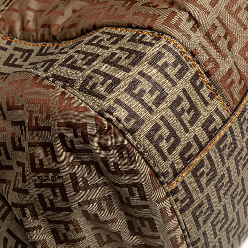 Fendi Zucchino Nylon and Spalmati Grande Pillow Tote - Image 13