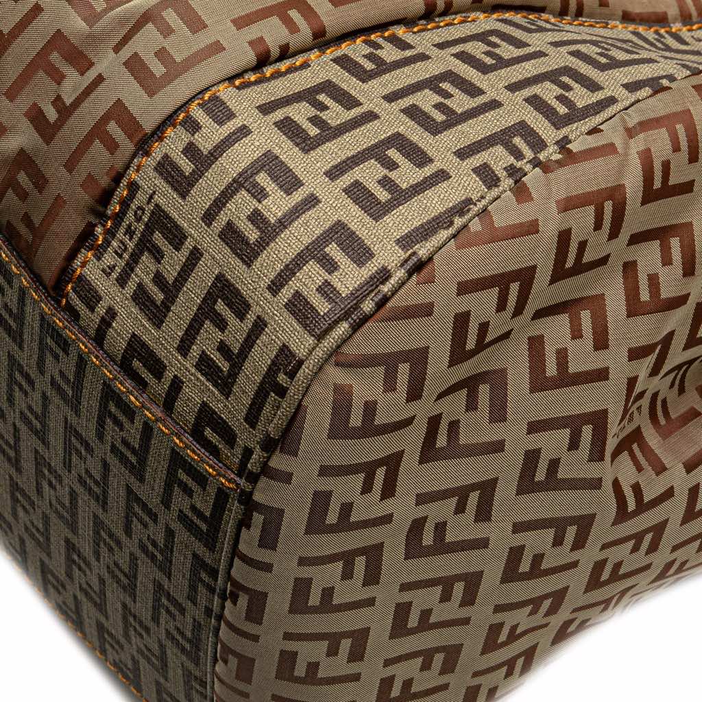 Fendi Zucchino Nylon and Spalmati Grande Pillow Tote - Image 14